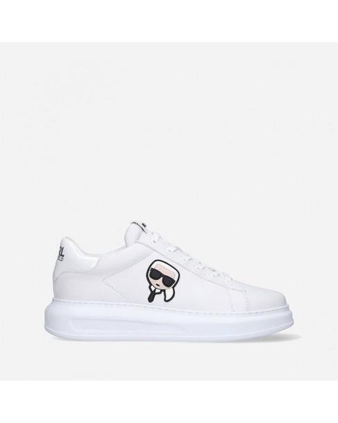 Υπόδημα Sneakers Karl Lagerfeld Λευκό KL52530-01W-White Lthr / Mono
