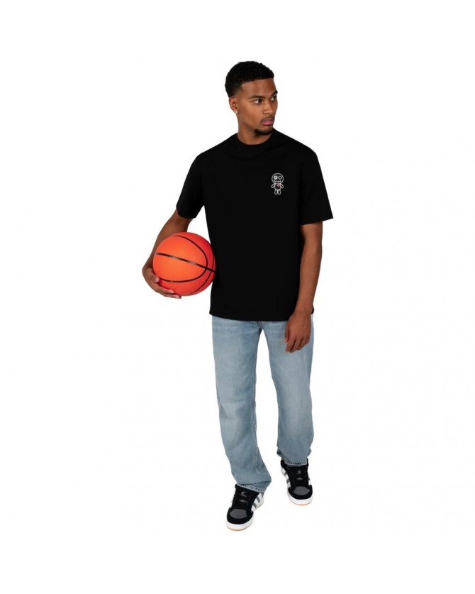 T-shirt WRONG FRIENDS Μαύρη KIOWA T-SHIRT-BLACK