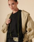 Αξεσουάρ καλώδιο κινητού La Coque Francaise Λαδί UNITED CORD NOLAN KHAKI-BLACK LE317528-KHAKI-BLACK
