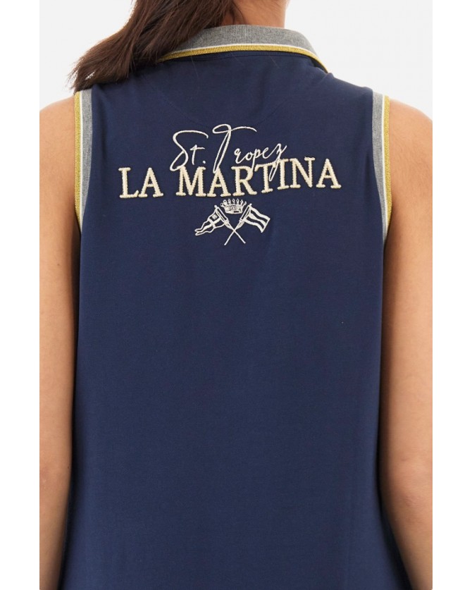 Φόρεμα La Martina Σκούρο μπλε 3LMYWD600-07017