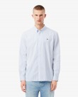 Πουκάμισο Lacoste Ριγέ Λευκό-Μπλε 3CH5084-LF6Z