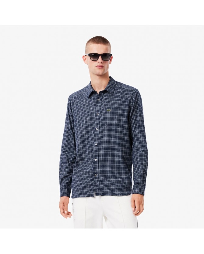 Πουκάμισο Lacoste Σκούρο μπλε 3CH5093-LHHW