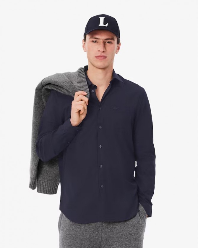 Πουκάμισο Lacoste Σκούρο μπλε 3CH8522-LHDE