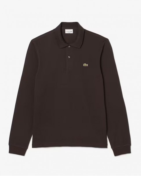 Μπλούζα polo Lacoste Καφέ 3L1312-LSKB