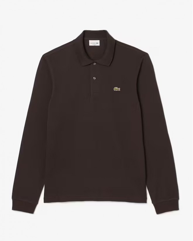 Μπλούζα polo Lacoste Καφέ 3L1312-LSKB