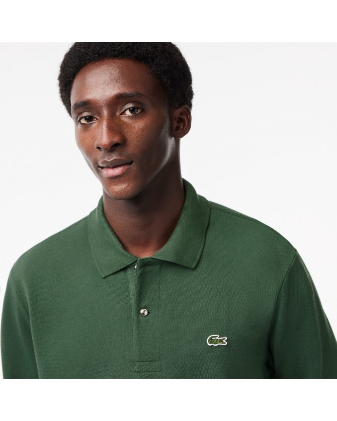 Polo μπλούζα Lacoste Πράσινη 3L1312-LSMI