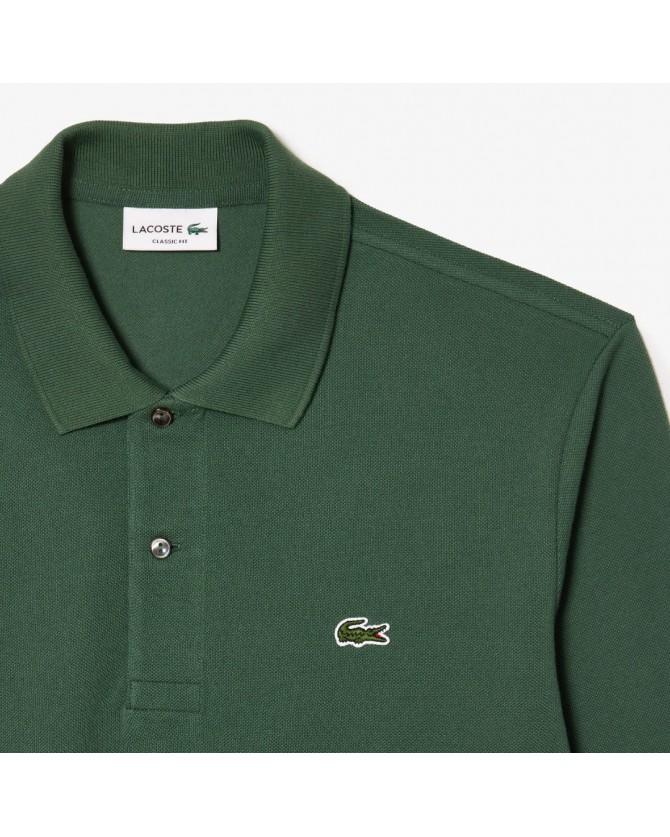 Polo μπλούζα Lacoste Πράσινη 3L1312-LSMI