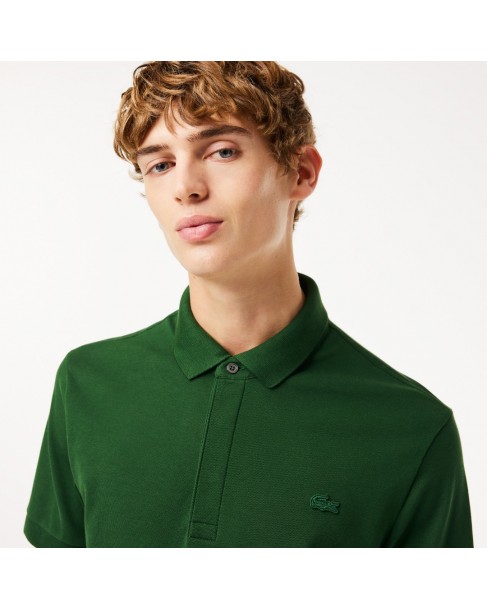 Polo t-shirt ανδρικό Lacoste Πράσινο βαμβακερό 3PH5522-L132 Regular fit