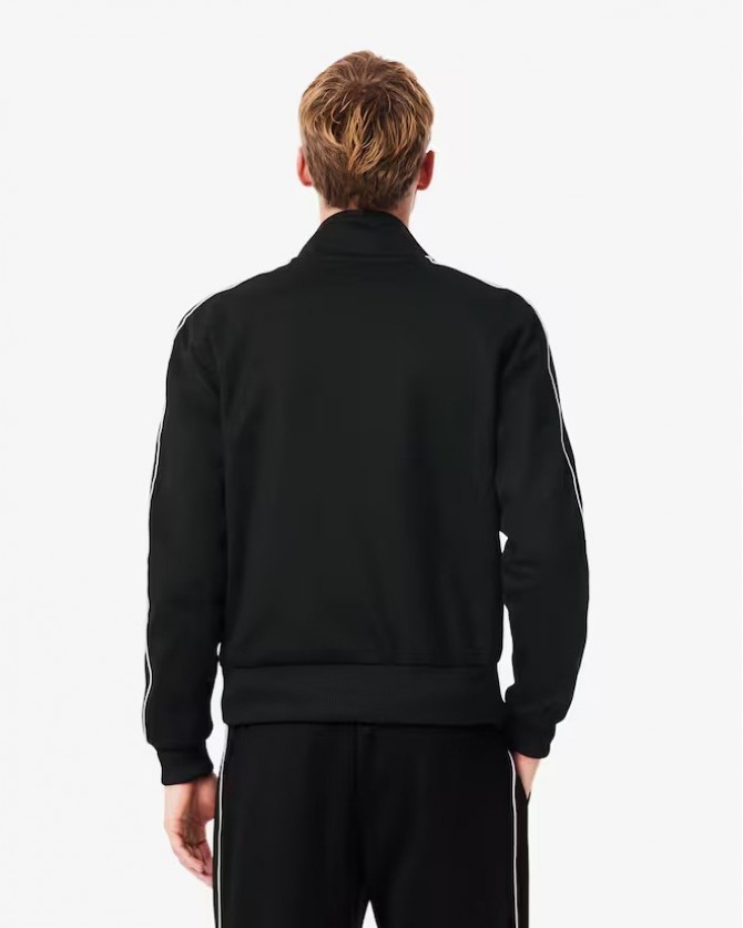 Ζακέτα φούτερ Lacoste Μαύρη 3SH1457-L031