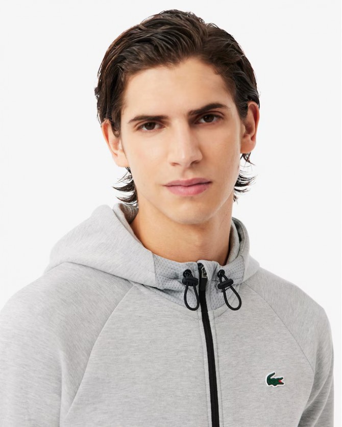 Ζακέτα φούτερ Lacoste Γκρι 3SH8914-L9YA