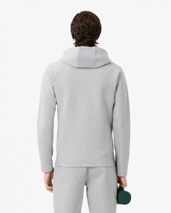 Ζακέτα φούτερ Lacoste Γκρι 3SH8914-L9YA