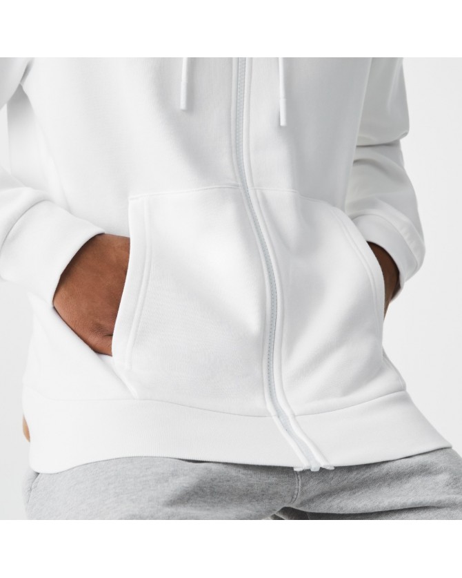 Ζακέτα φούτερ Lacoste Λευκή SH9626-001