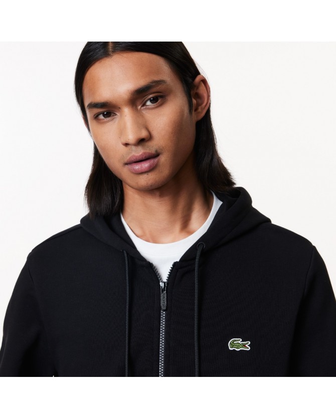 Ζακέτα φούτερ Lacoste Μαύρη 3SH9626-L031