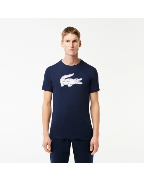 T-shirt Lacoste Σκούρο μπλε 3TH2042-L525