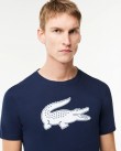 T-shirt Lacoste Σκούρο μπλε 3TH2042-L525