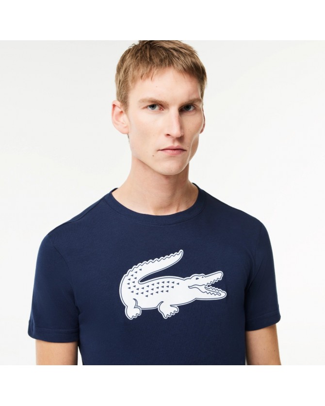 T-shirt Lacoste Σκούρο μπλε 3TH2042-L525