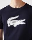 T-shirt Lacoste Σκούρο μπλε 3TH2042-L525