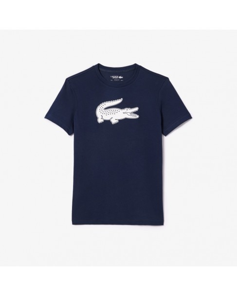T-shirt Lacoste Σκούρο μπλε 3TH2042-L525