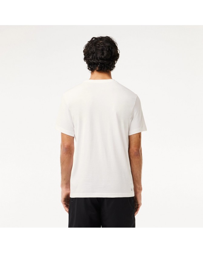 T-shirt Lacoste Λευκό 3TH2042-LAU8