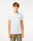 T-shirt ανδρικό Lacoste Λευκό Βαμβακερό 3TH6709-L001 Regular fit