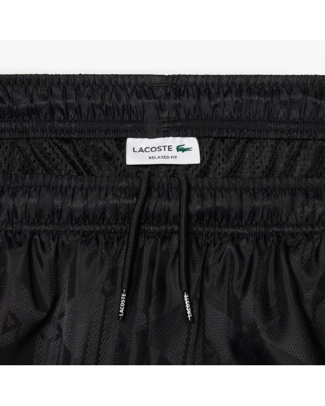 Παντελόνι φόρμα Lacoste Μαύρη 3XH4013-L031