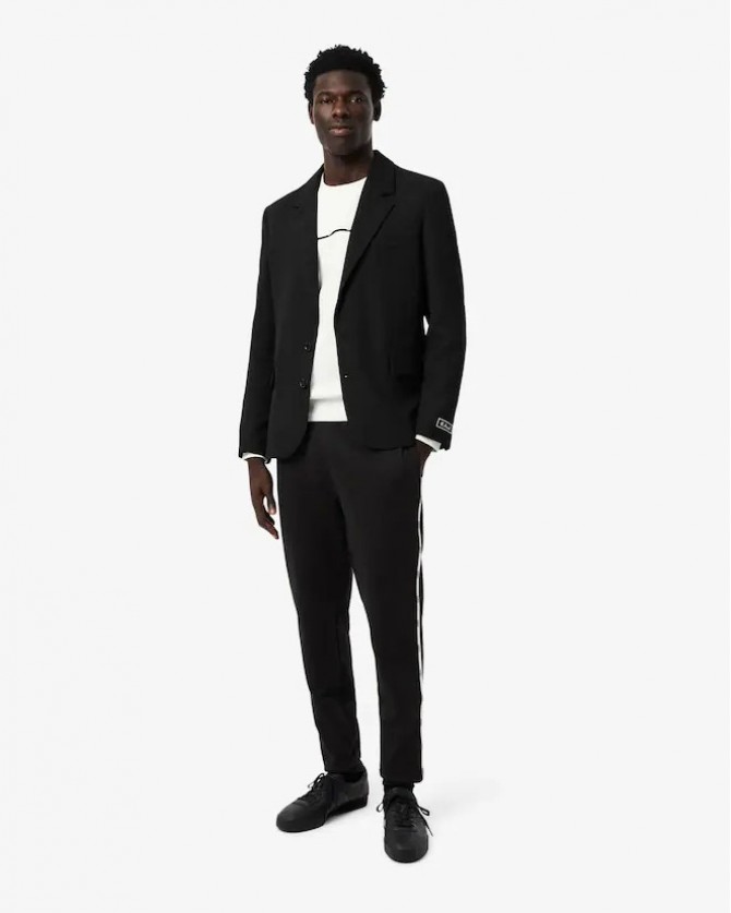 Παντελόνι φόρμα Lacoste Μαύρο 3XH9803-L031