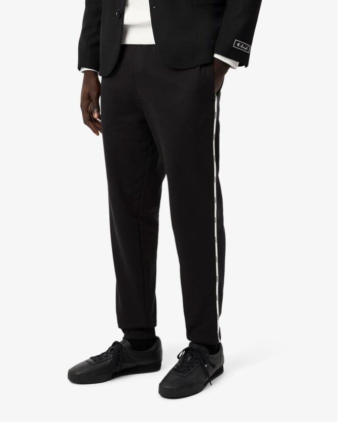 Παντελόνι φόρμα Lacoste Μαύρο 3XH9803-L031