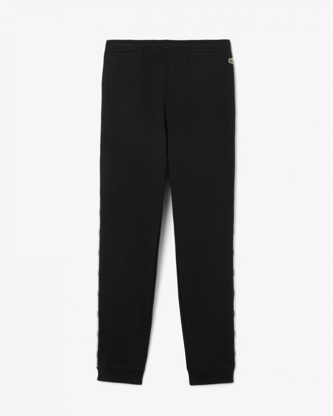 Παντελόνι φόρμα Lacoste Μαύρο 3XH9803-L031