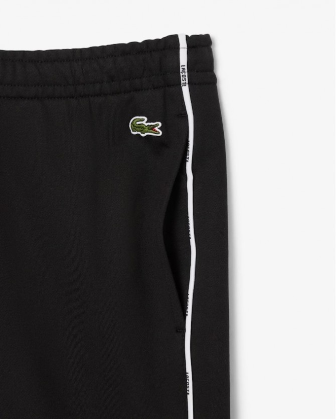 Παντελόνι φόρμα Lacoste Μαύρο 3XH9803-L031