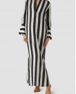 Tunic Mr Mood Λευκή LINETUNICE25-BLACK&WHITE