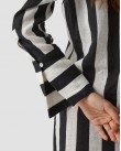 Tunic Mr Mood Λευκή LINETUNICE25-BLACK&WHITE