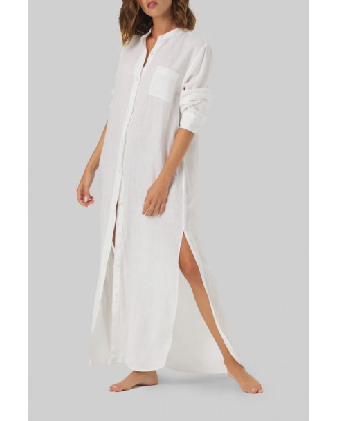 Φόρεμα Mr Mood Λευκό MISSYE25-WHITE