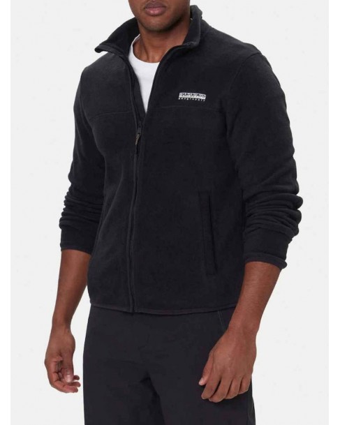 Ζακέτα Fleece Napapijri Μαύρη  T-DERGANA FZ NP0A88V1-941