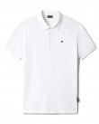 Polo t-shirt Napapijri Λευκό EOLANOS 3 NP0A4GB3 002-BRIGHTWHITE