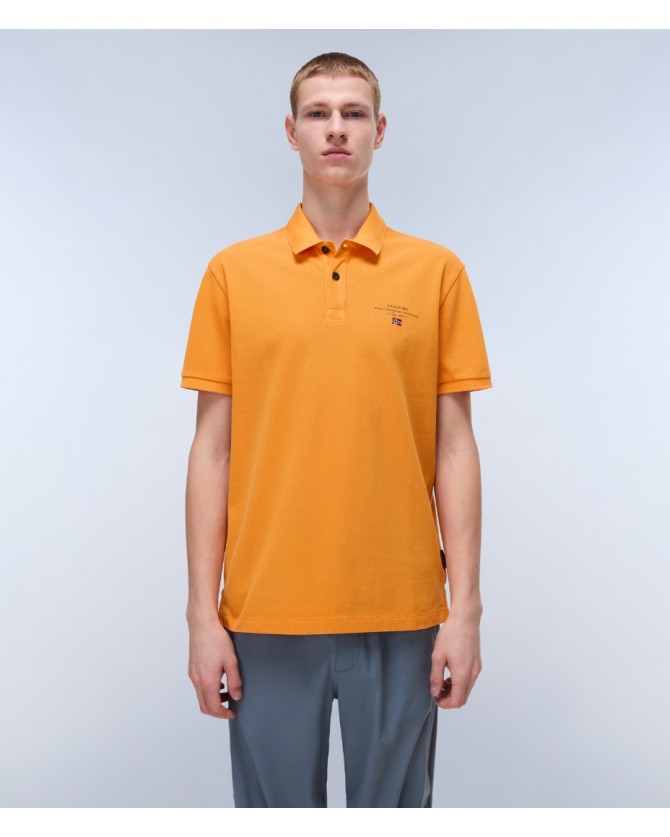 Polo t-shirt Napapijri Πορτοκαλί ELBAS SS 4 NP0A4GDL-A70