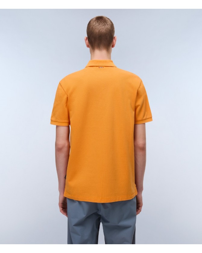Polo t-shirt Napapijri Πορτοκαλί ELBAS SS 4 NP0A4GDL-A70