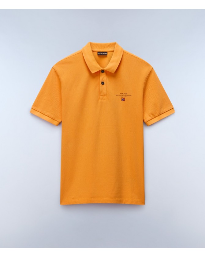 Polo t-shirt Napapijri Πορτοκαλί ELBAS SS 4 NP0A4GDL-A70