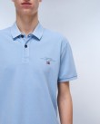 Polo t-shirt Napapijri Σιέλ  ELBAS SS 4 NP0A4GDL-I83