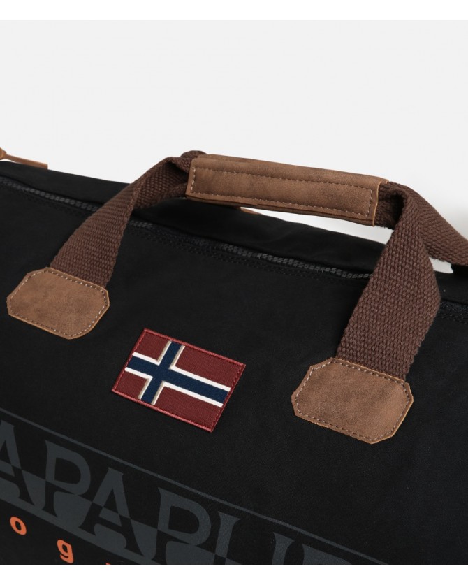 Σάκος Napapijri Μαύρος BERING 3 NP0A4GGM 041-black  Capacity: 48 Lt Length: 60 cm Diameter: 30 cm