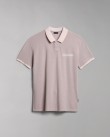 Polo t-shirt Napapijri Ροζ E-MERIBE SS NP0A4H12 LILAC LIGHT-P85