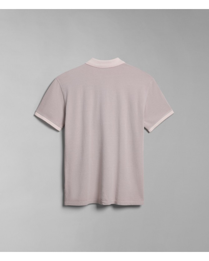 Polo t-shirt Napapijri Ροζ E-MERIBE SS NP0A4H12 LILAC LIGHT-P85