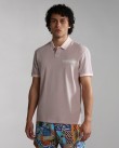 Polo t-shirt Napapijri Ροζ E-MERIBE SS NP0A4H12 LILAC LIGHT-P85