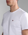 T-shirt Napapijri Λευκό SALIS SS SUM NP0A4H8D 002-BRIGHTWHITE