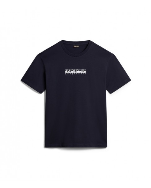 T-shirt Napapijri Σκούρο μπλε S-BOX SS NP0A4H8S 176-BLU MARINE