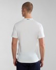 T-shirt Napapijri Λευκό S-SMALLWOOD NP0A4HQK N1A-white whisper