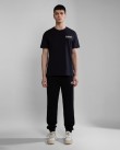 T-shirt Napapijri Μαύρο S-KASBA NP0A4HQQ-041