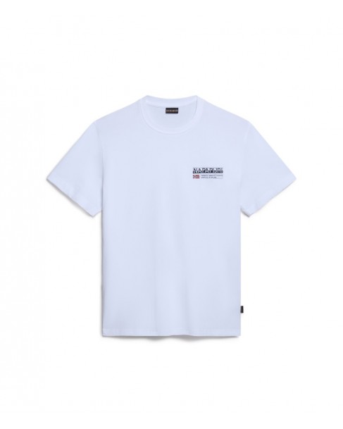 T-shirt Napapijri Λευκό S-KASBA NP0A4HQQ-002