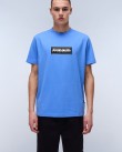T-shirt Napapijri Σιέλ BOX LOGO SS NP0A4I3L-B2V