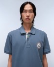 Polo t-shirt Napapijri Γκρι E-CLANIS SS NP0A4ID3-G1Y