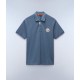 Polo t-shirt Napapijri Γκρι E-CLANIS SS NP0A4ID3-G1Y